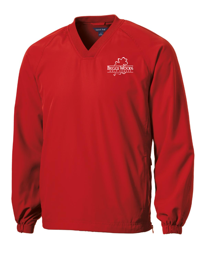 Sport-Tek® V-Neck Raglan Wind Shirt - JST72