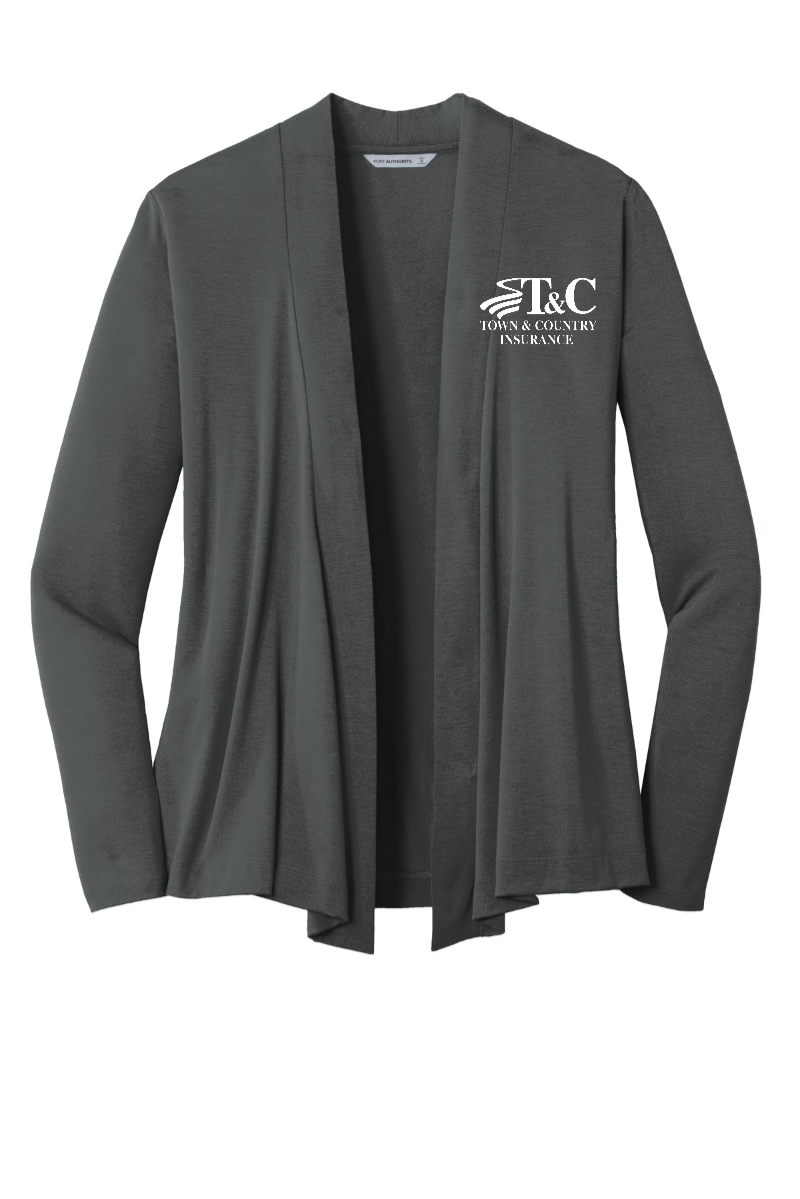 Port Authority Ladies Concept Knit Cardigan - L5430 - T&C