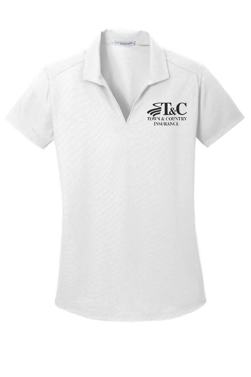 Extended Sizes - Port Authority Ladies Dry Zone Grid Polo - L572 - T&C