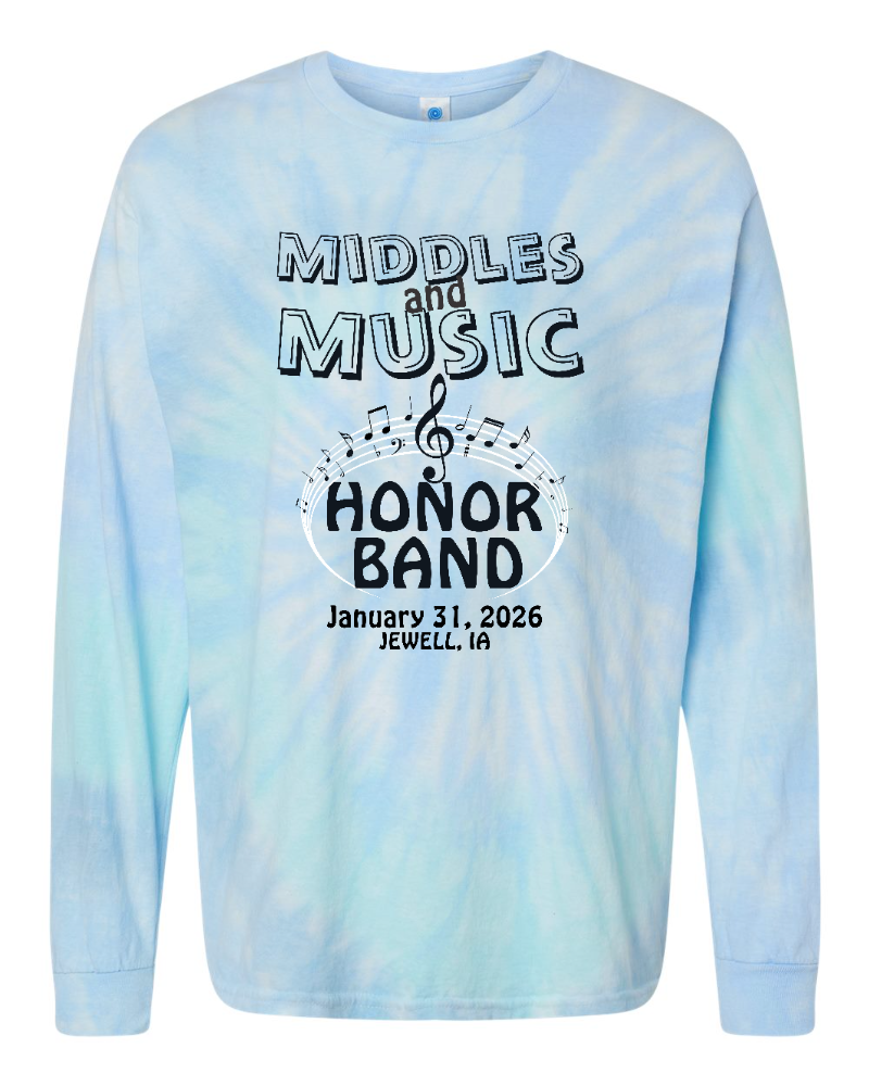 Unisex Tie-Dyed Long Sleeve T-Shirt - 2000 - SP - MM