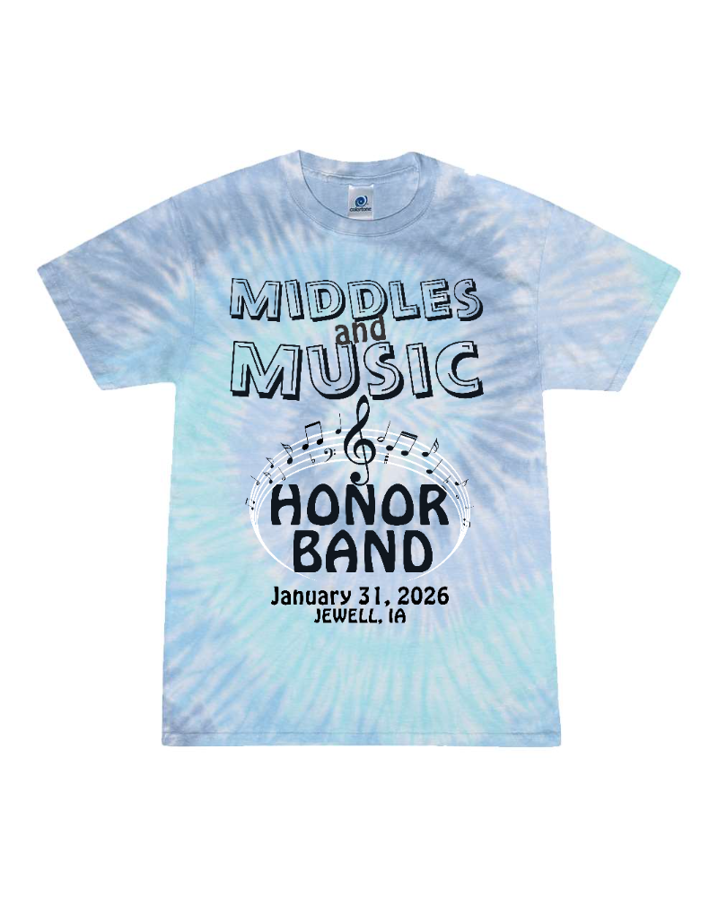 Youth Multi-Color Tie-Dyed T-Shirt - 1000Y - SP - MM