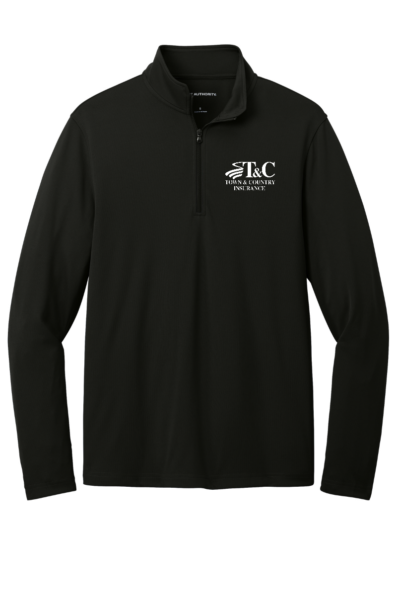 Port Authority Dry Zone UV Micro-Mesh 1/4-Zip K112 T&C