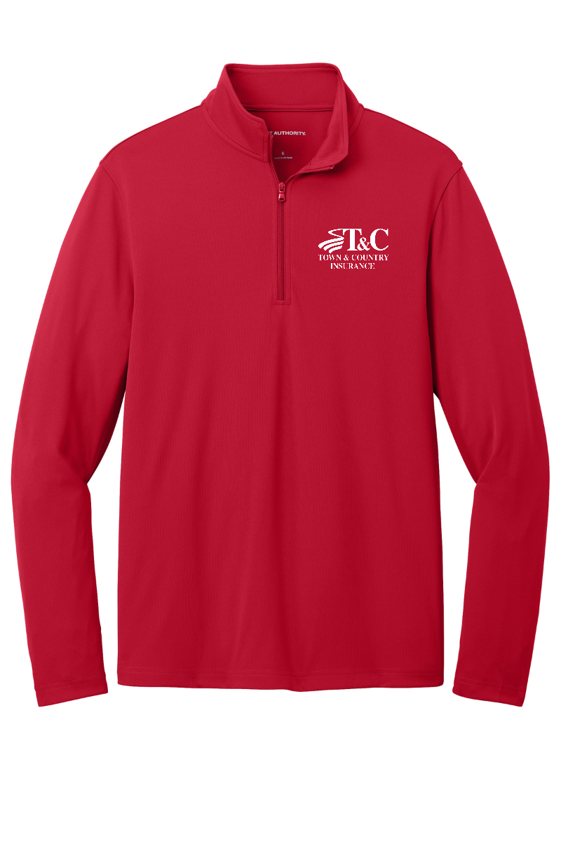 Port Authority Dry Zone UV Micro-Mesh 1/4-Zip K112 T&C