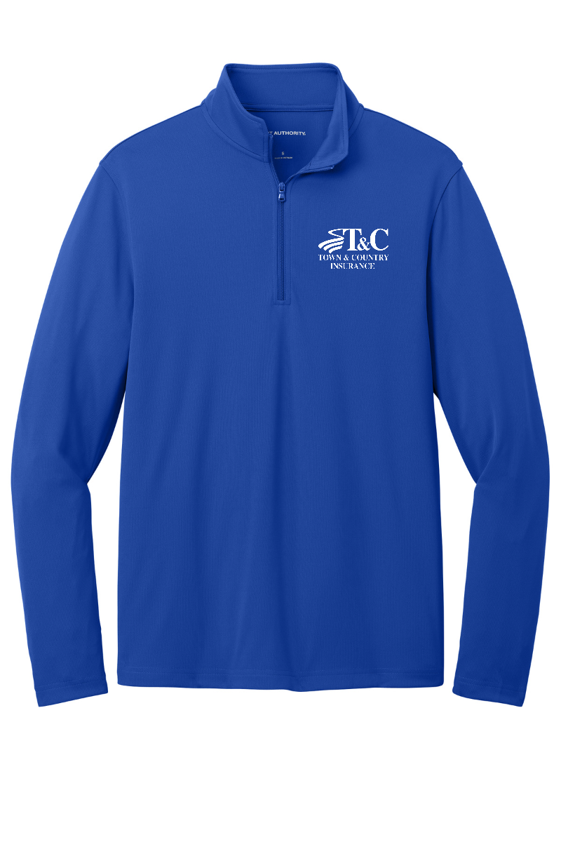 Port Authority Dry Zone UV Micro-Mesh 1/4-Zip K112 T&C