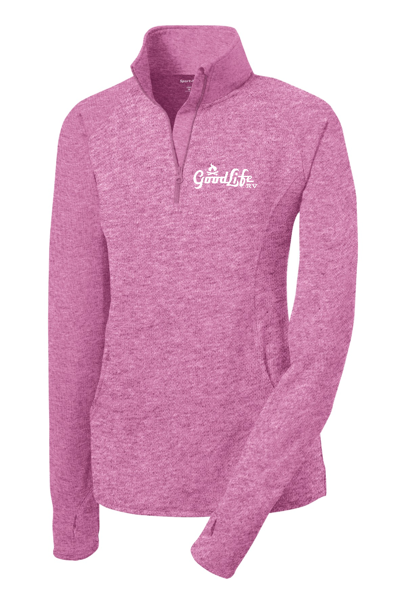 Women's Sport-Wick® Stretch 1/4-Zip Pullover - LST850 - EMB