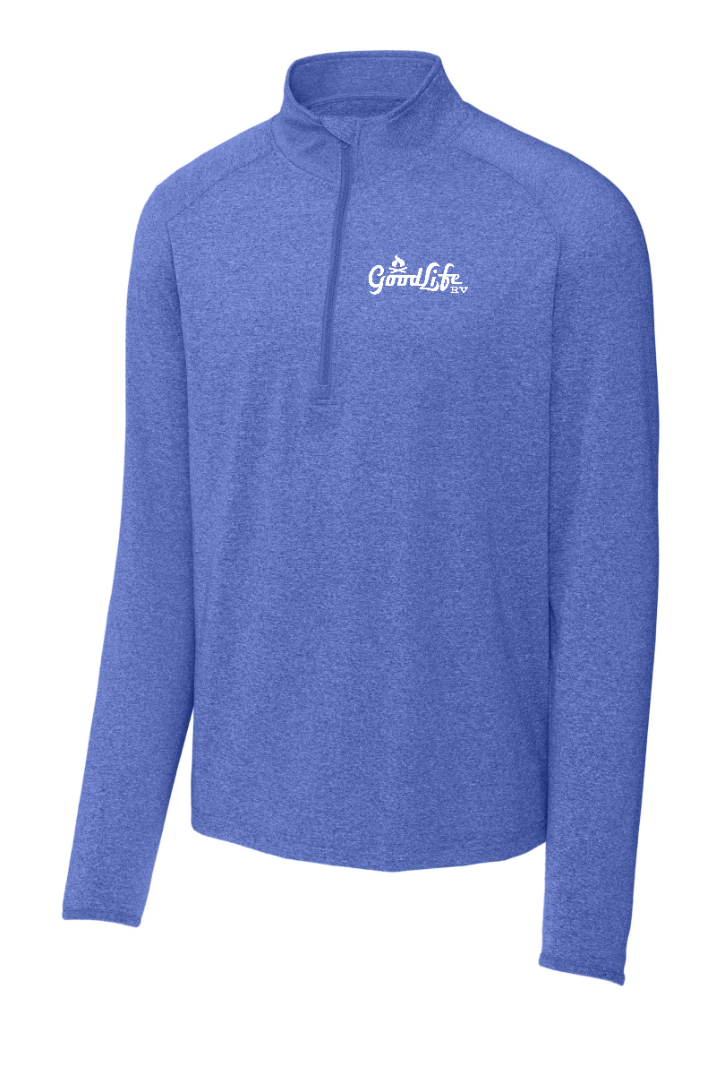 Sport-Tek Sport Wick Stretch 1/4-Zip Pullover - ST850 - EMB