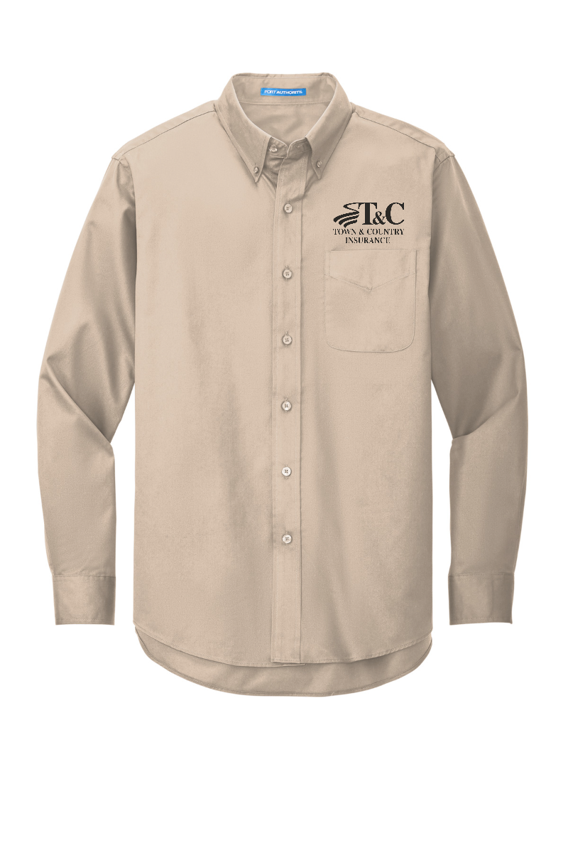 Port Authority Long Sleeve Easy Care Shirt - S608 - T&C