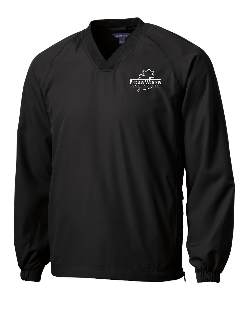 Sport-Tek® V-Neck Raglan Wind Shirt - JST72