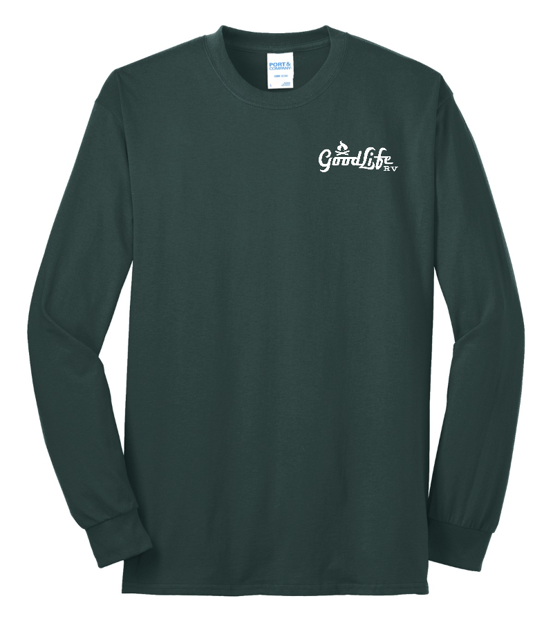Port & Company® Tall Long Sleeve Core Blend Tee - PC55LST - DTF