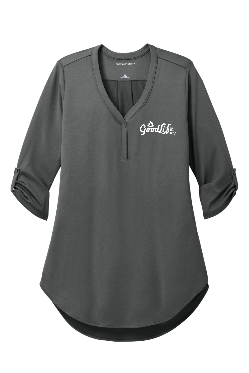 Port Authority® Women's City Stretch 3/4-Sleeve Tunic - LK6840 - EMB