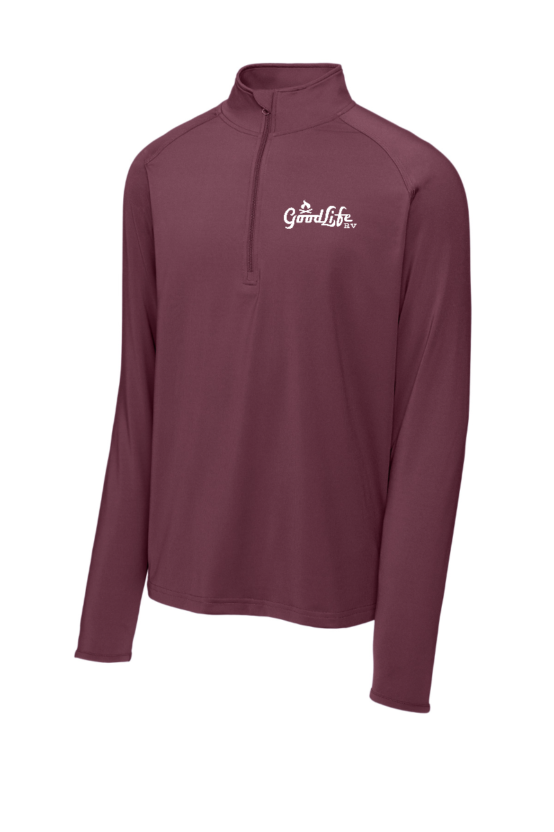 Sport-Tek Sport Wick Stretch 1/4-Zip Pullover - ST850 - EMB