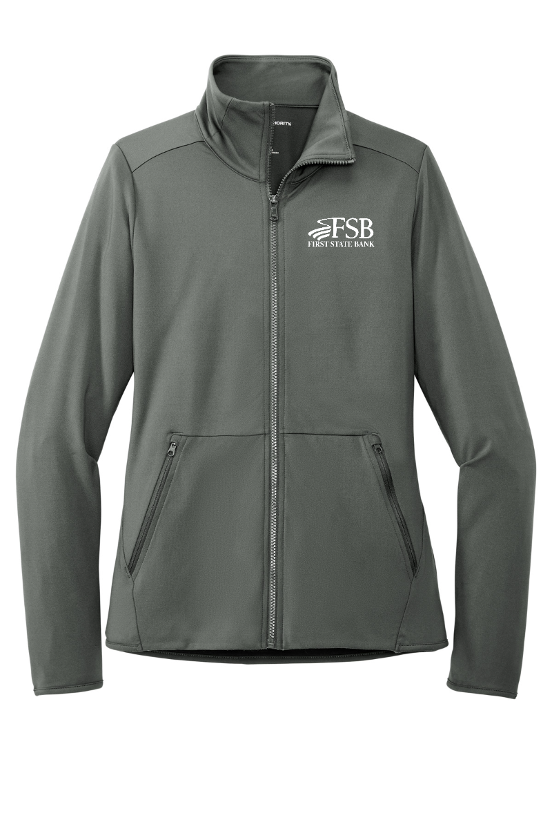 Port Authority Ladies Accord Stretch Fleece Full-Zip - LK595 - FSB