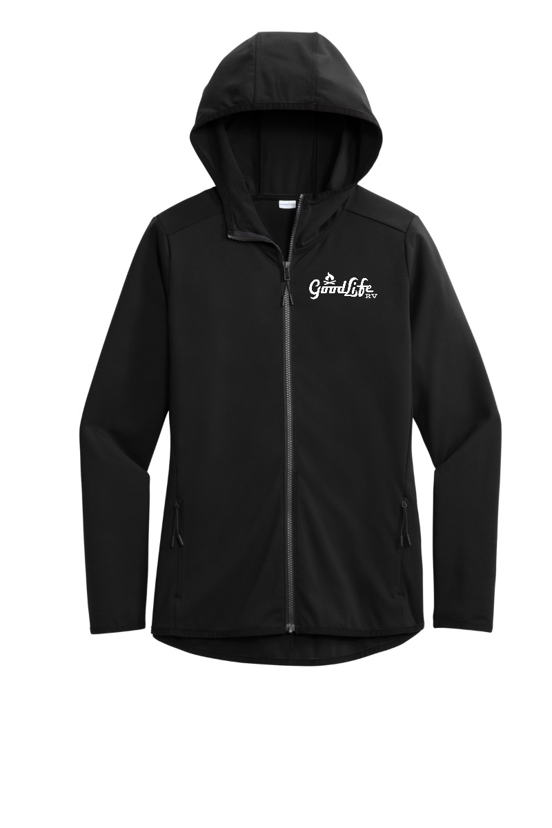 Sport-Tek® Women's Circuit Hooded Full-Zip - LST870 - EMB