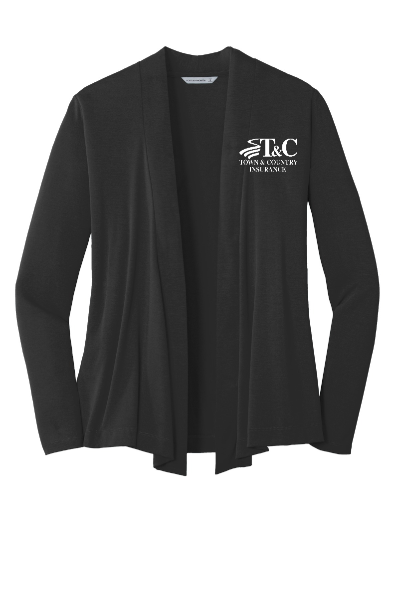 Port Authority Ladies Concept Knit Cardigan - L5430 - T&C