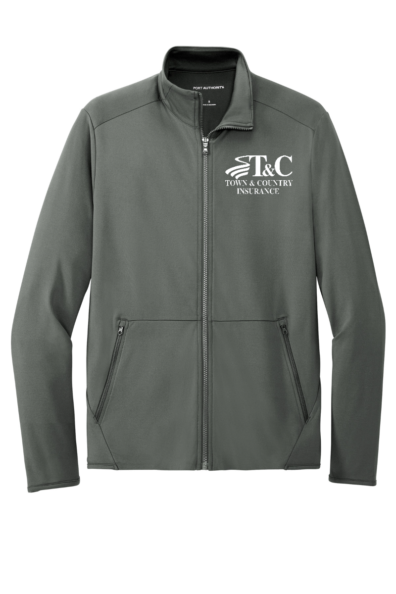 Extended Sizes - Port Authority Accord Stretch Fleece Full-Zip - K595 - T&C