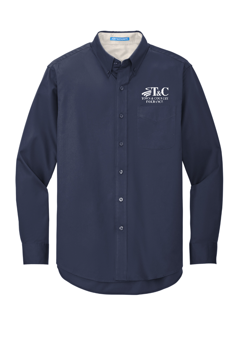 Port Authority Tall Long Sleeve Easy Care Shirt - TLS608 - T&C