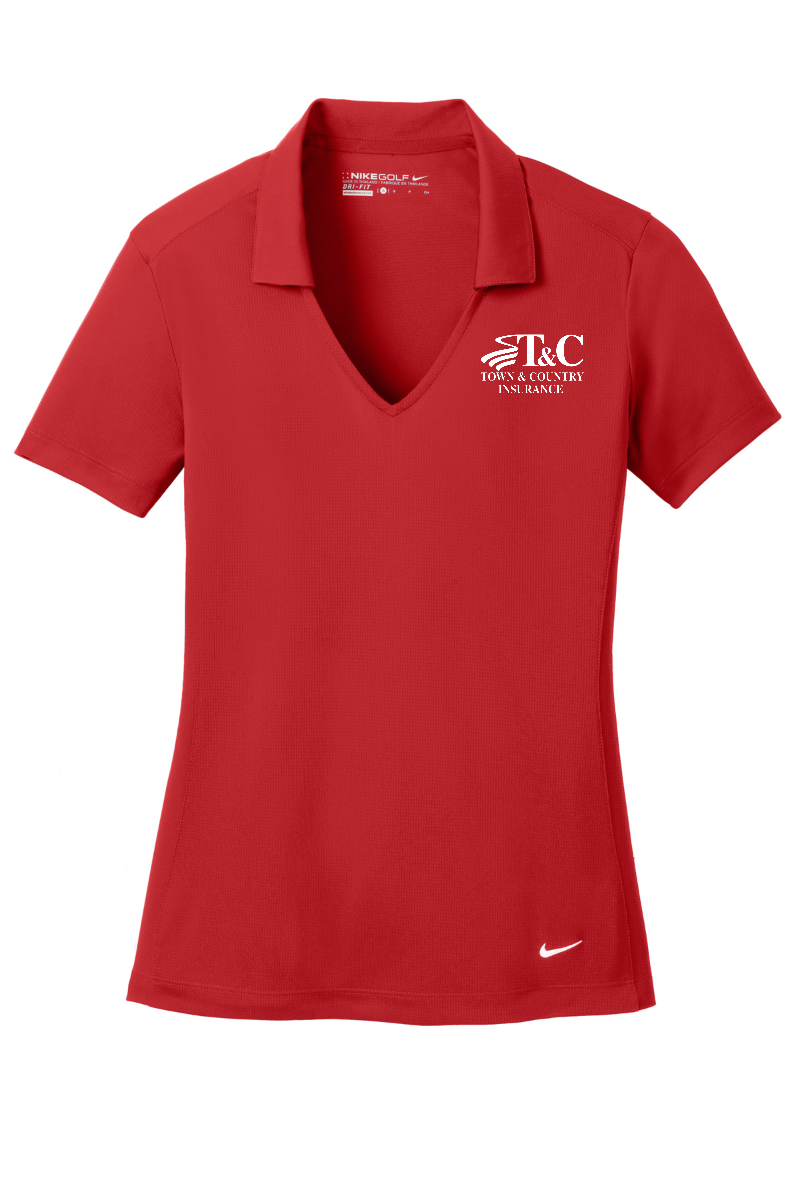 Nike Women's Dri-FIT Vertical Mesh Polo - 637165 - T&C