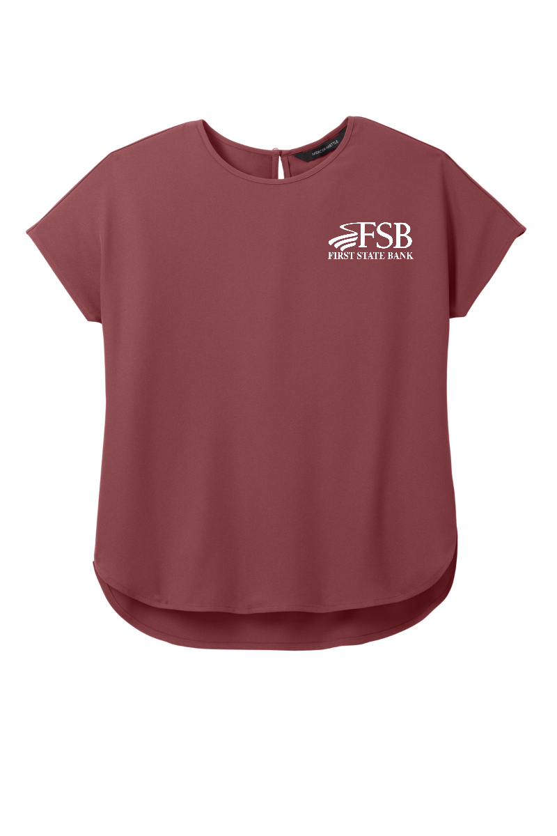 Mercer+Mettle® Women's Stretch Crepe Crew - MM2015 - FSB