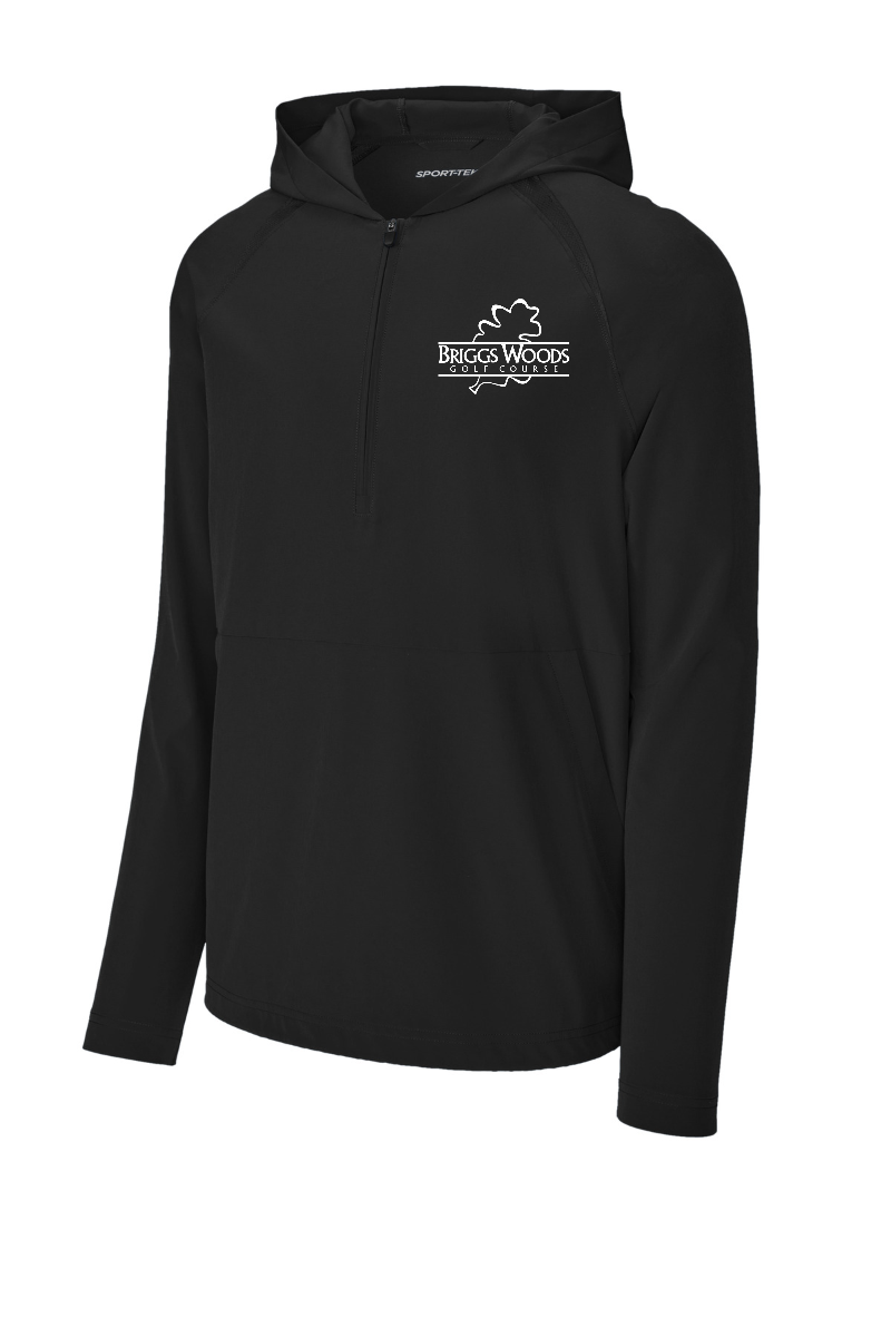 Sport-Tek® Repeat 1/2-Zip Long Sleeve Hooded Jacket - JST488