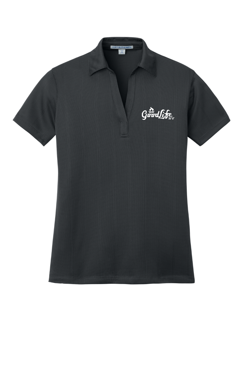 Port Authority Women's Performance Fine Jacquard Polo - L528 - EMB