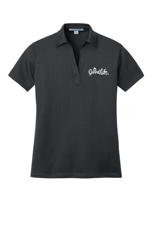 Port Authority Women's Performance Fine Jacquard Polo - L528 - EMB