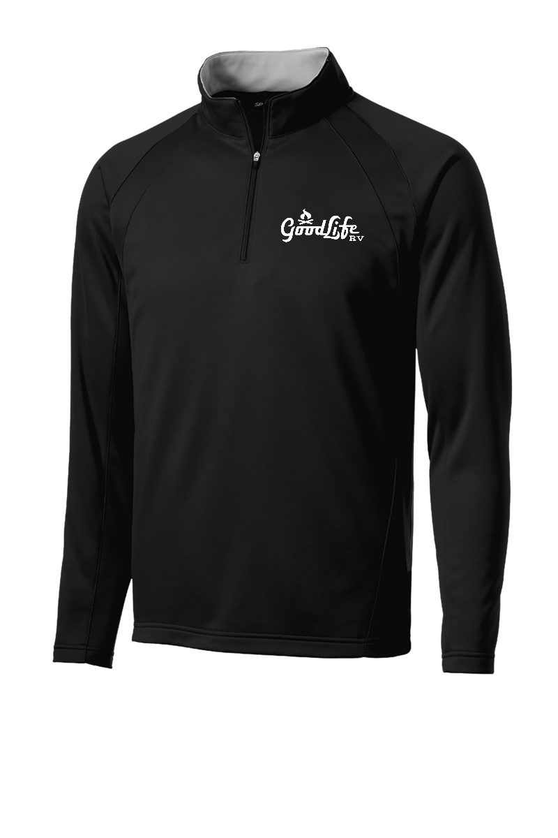 Sport-Tek® Sport-Wick® Fleece 1/4-Zip Pullover - F243 - EMB