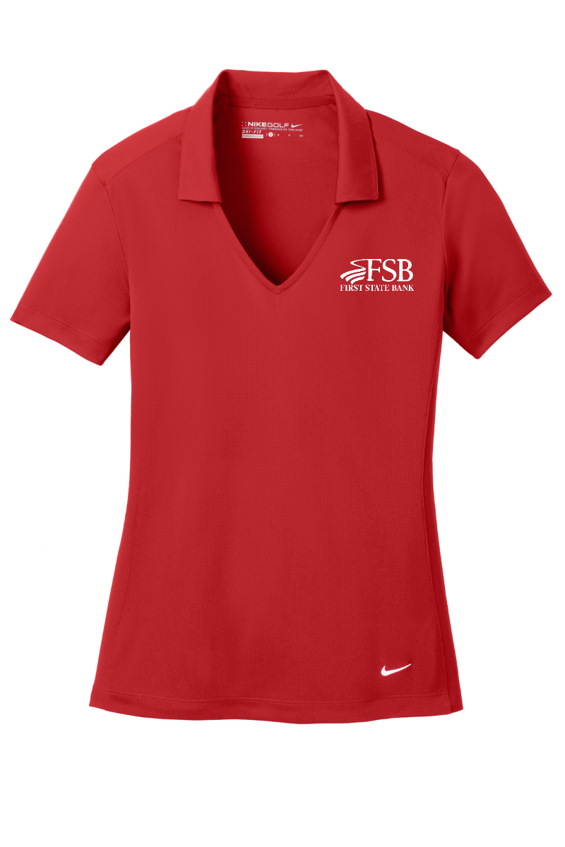 Nike Women's Dri-FIT Vertical Mesh Polo - 637165 - FSB