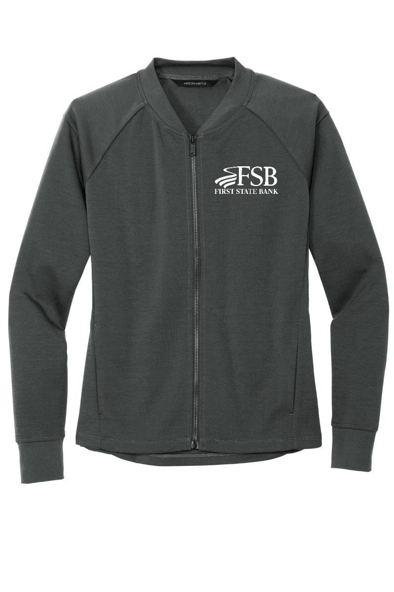 Mercer+Mettle® Women's Double-Knit Bomber - MM3001 - FSB