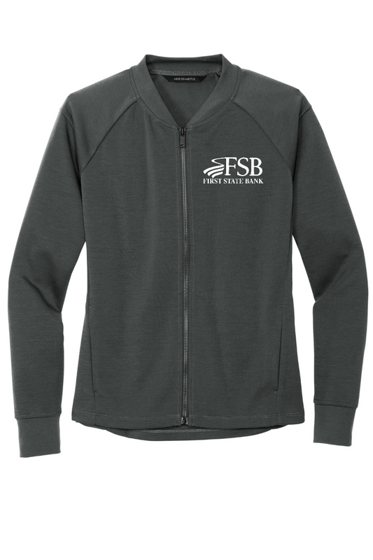 Mercer+Mettle® Women's Double-Knit Bomber - MM3001 - FSB