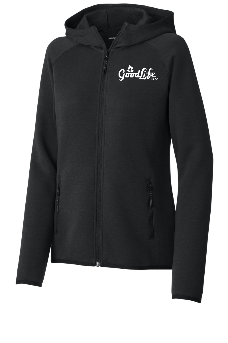 Sport-Tek® Women’s Phenom Full-Zip Hoodie - LST840 - EMB
