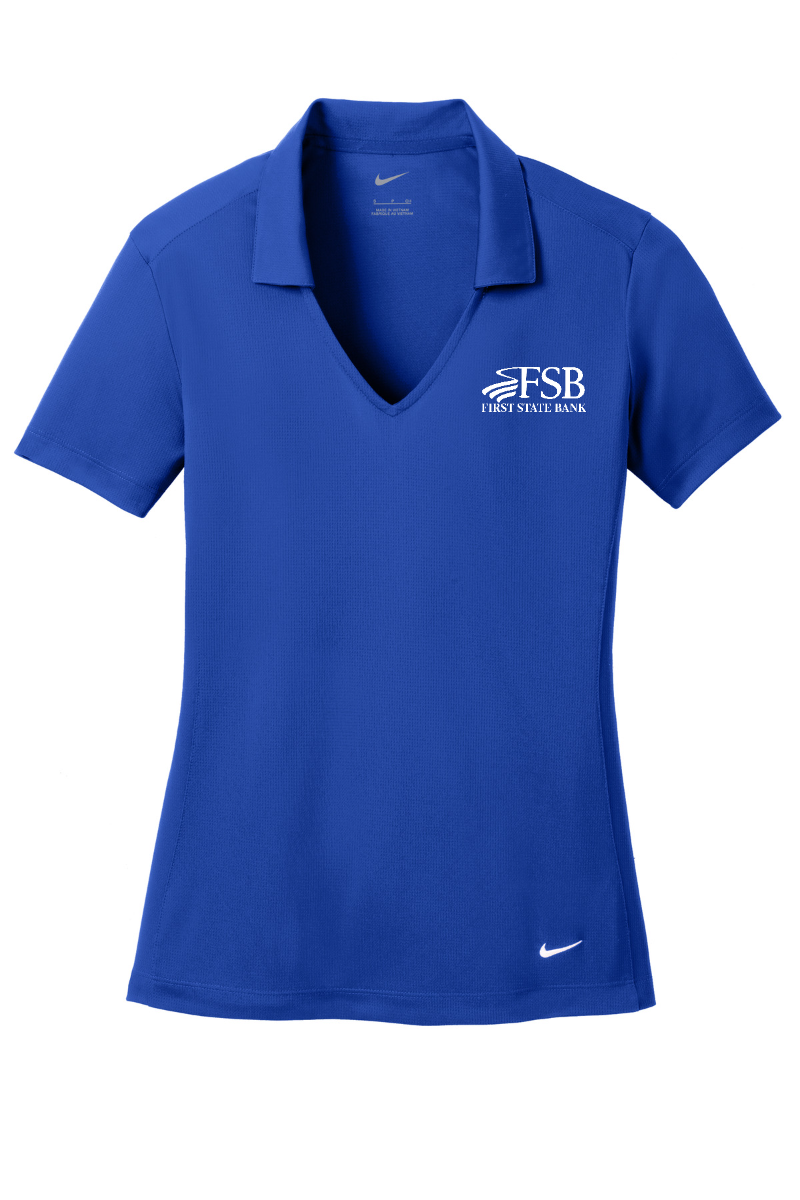 Nike Women's Dri-FIT Vertical Mesh Polo - 637165 - FSB