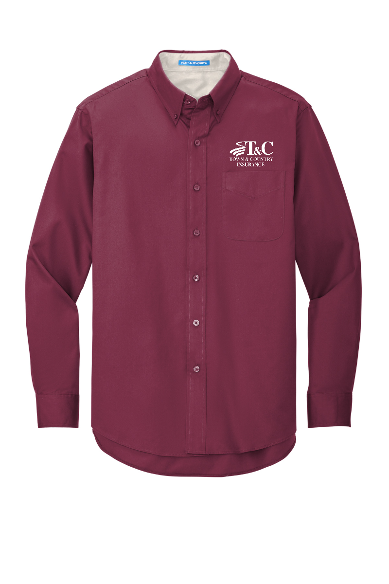 Port Authority Tall Long Sleeve Easy Care Shirt - TLS608 - T&C