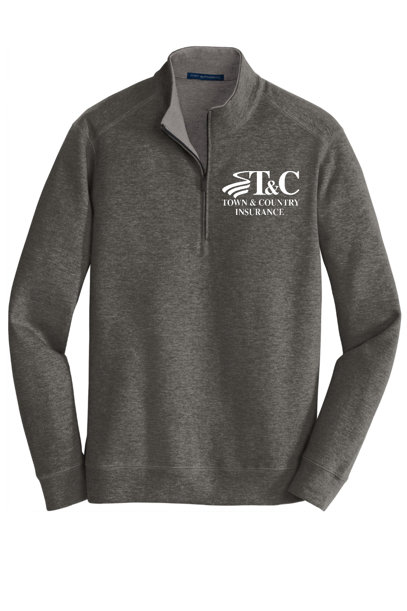 Extended Sizes - Port Authority Interlock 1/4-Zip - K807 - T&C