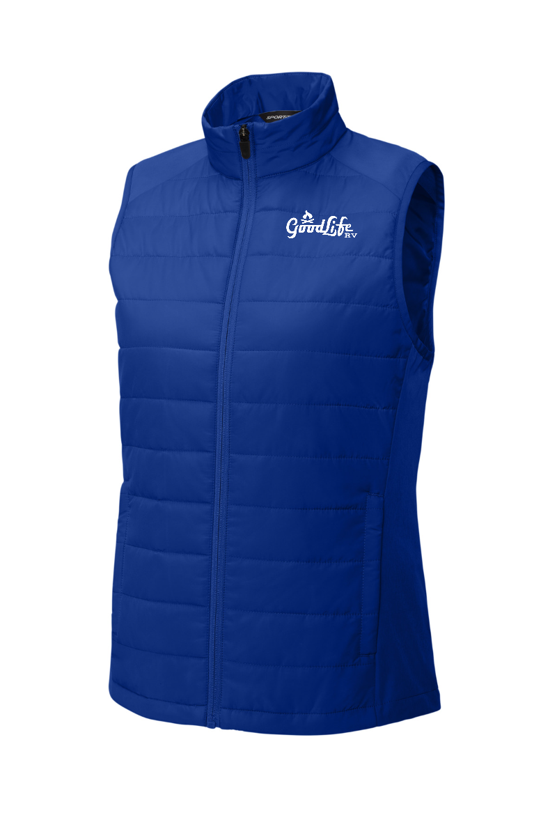 Sport-Tek® Women’s Teknical Hybrid Vest - LST941 - EMB