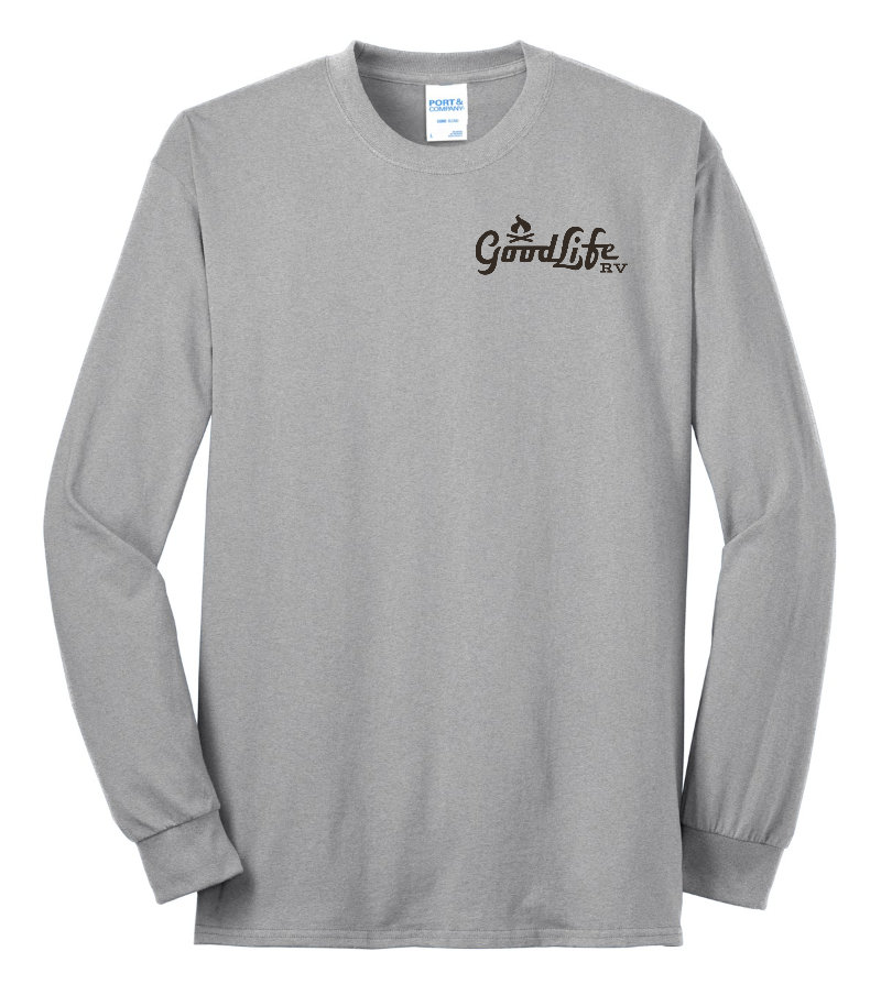 Port & Company® Tall Long Sleeve Core Blend Tee - PC55LST - DTF