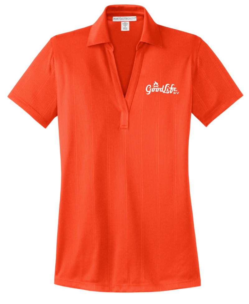 Port Authority Women's Performance Fine Jacquard Polo - L528 - EMB