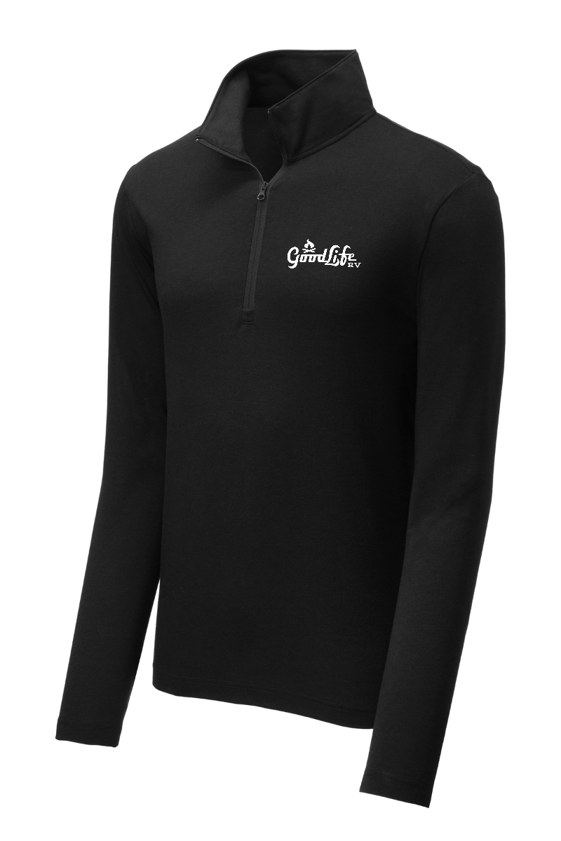 Sport-Tek PosiCharge Tri-Blend Wicking 1/4-Zip Pullover - ST407- EMB