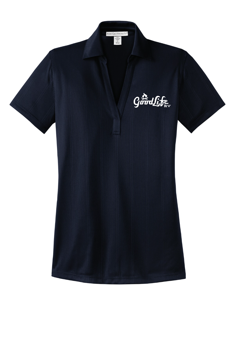 Port Authority Women's Performance Fine Jacquard Polo - L528 - EMB
