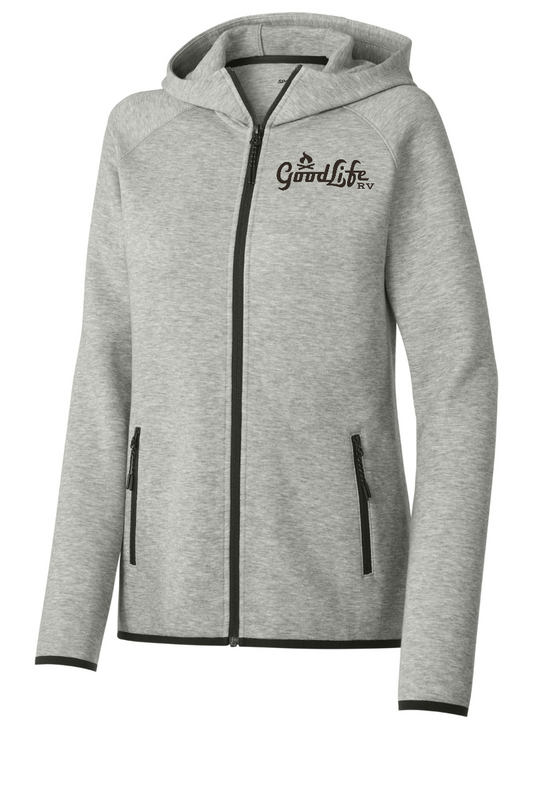 Sport-Tek® Women’s Phenom Full-Zip Hoodie - LST840 - EMB