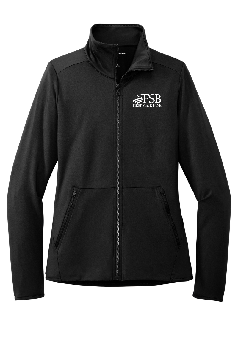Port Authority Ladies Accord Stretch Fleece Full-Zip - LK595 - FSB