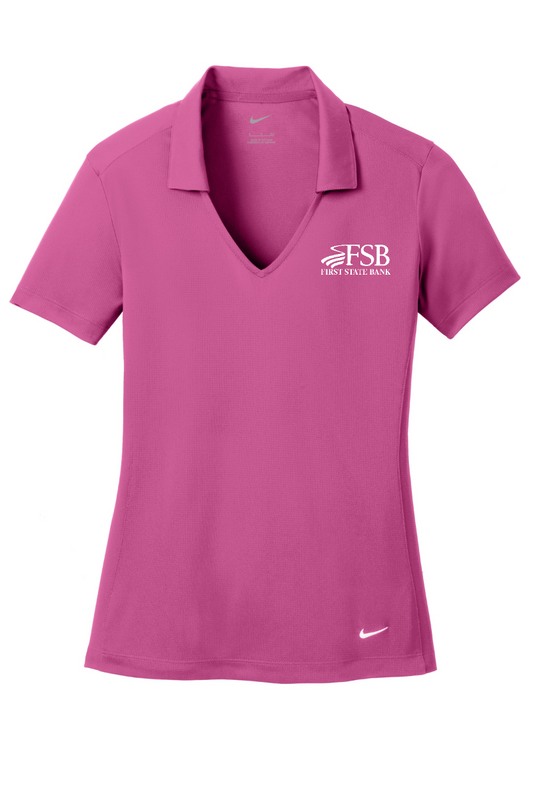 Nike Women's Dri-FIT Vertical Mesh Polo - 637165 - FSB