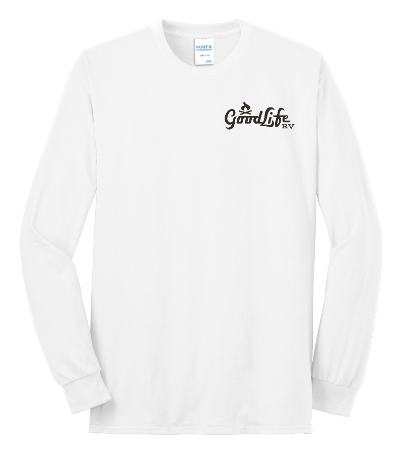 Port & Company® Tall Long Sleeve Core Blend Tee - PC55LST - DTF