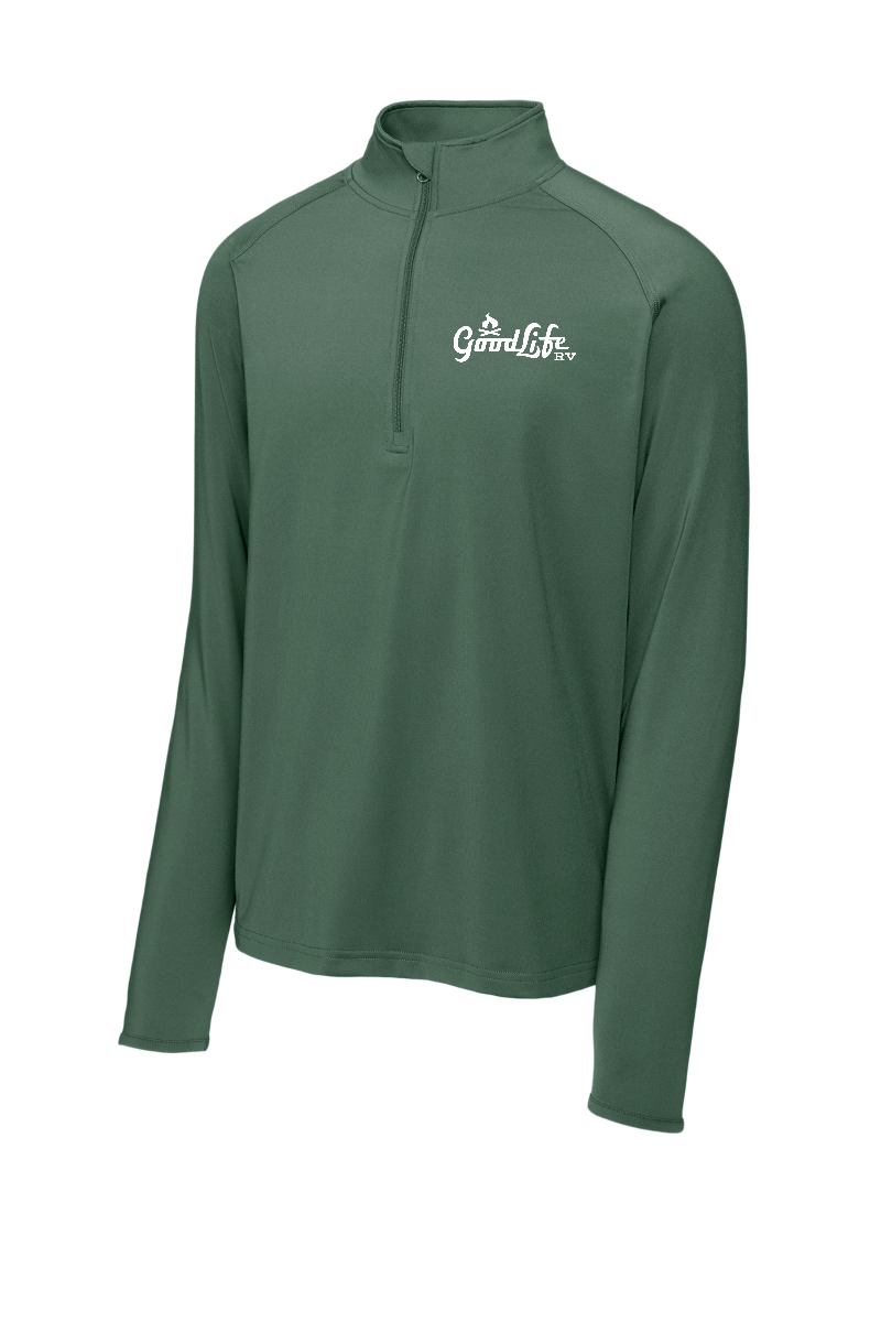 Sport-Tek Sport Wick Stretch 1/4-Zip Pullover - ST850 - EMB