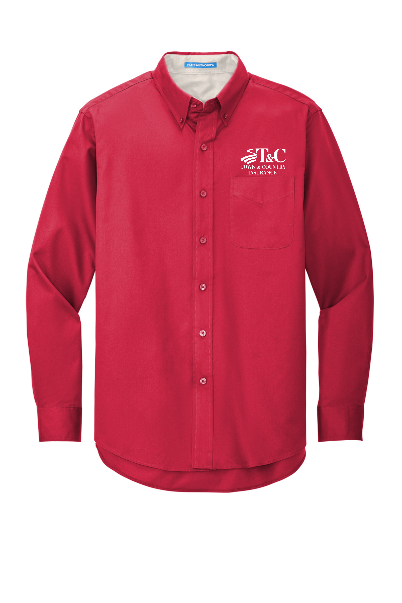 Port Authority Long Sleeve Easy Care Shirt - S608 - T&C