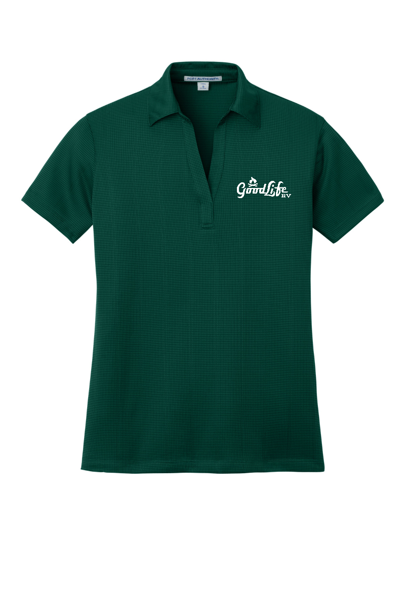 Port Authority Women's Performance Fine Jacquard Polo - L528 - EMB