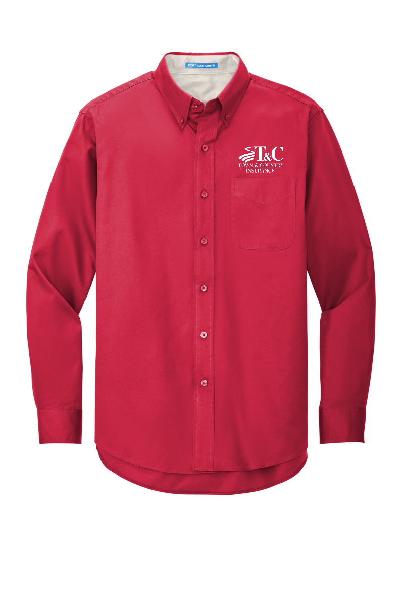 Port Authority Tall Long Sleeve Easy Care Shirt - TLS608 - T&C