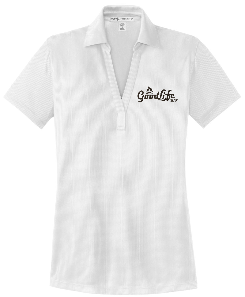 Port Authority Women's Performance Fine Jacquard Polo - L528 - EMB