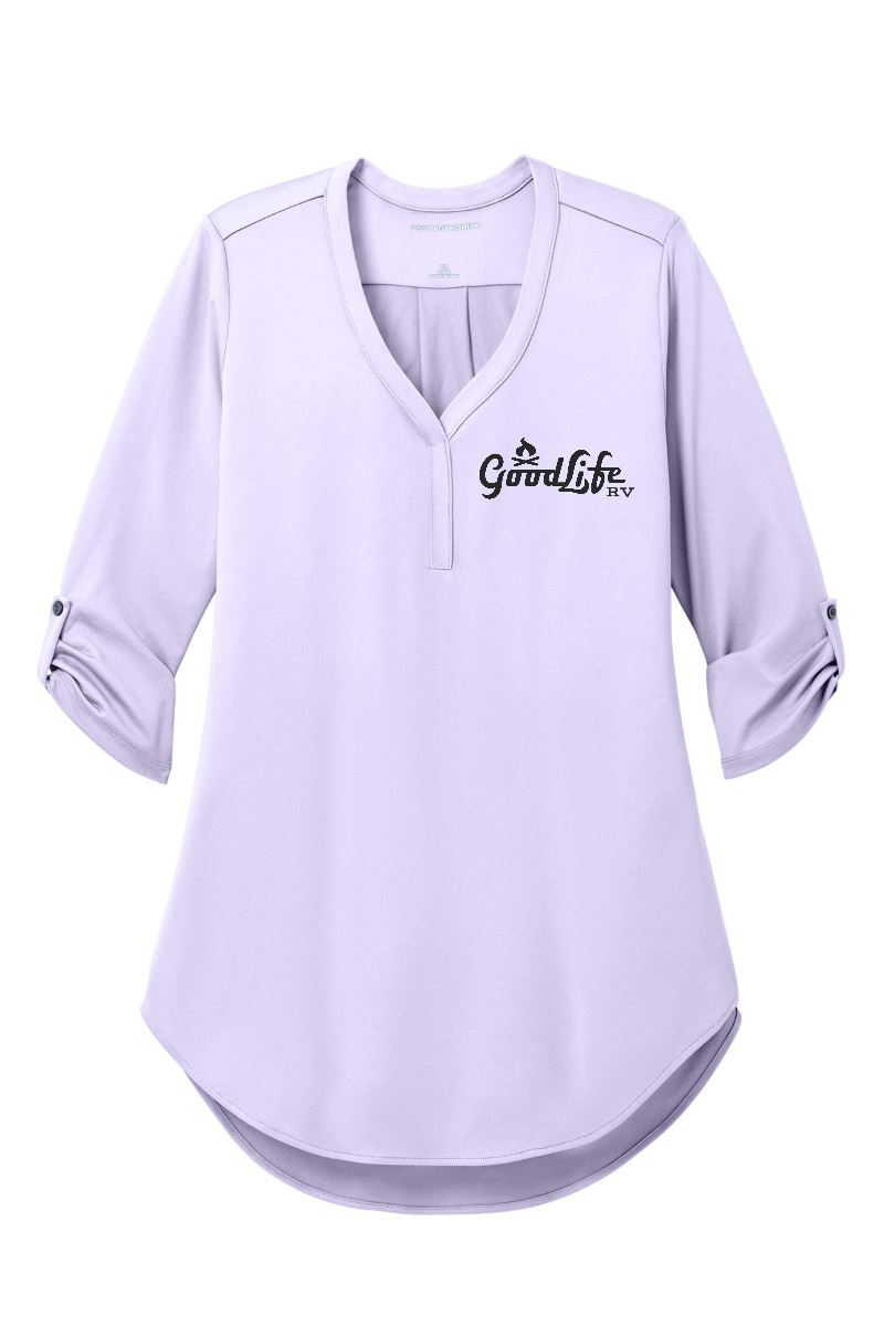 Port Authority® Women's City Stretch 3/4-Sleeve Tunic - LK6840 - EMB