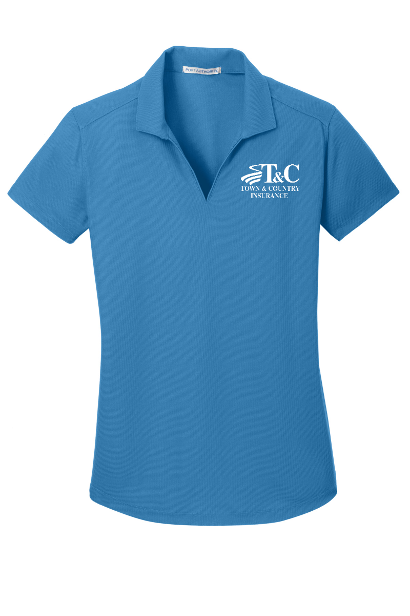 Extended Sizes - Port Authority Ladies Dry Zone Grid Polo - L572 - T&C