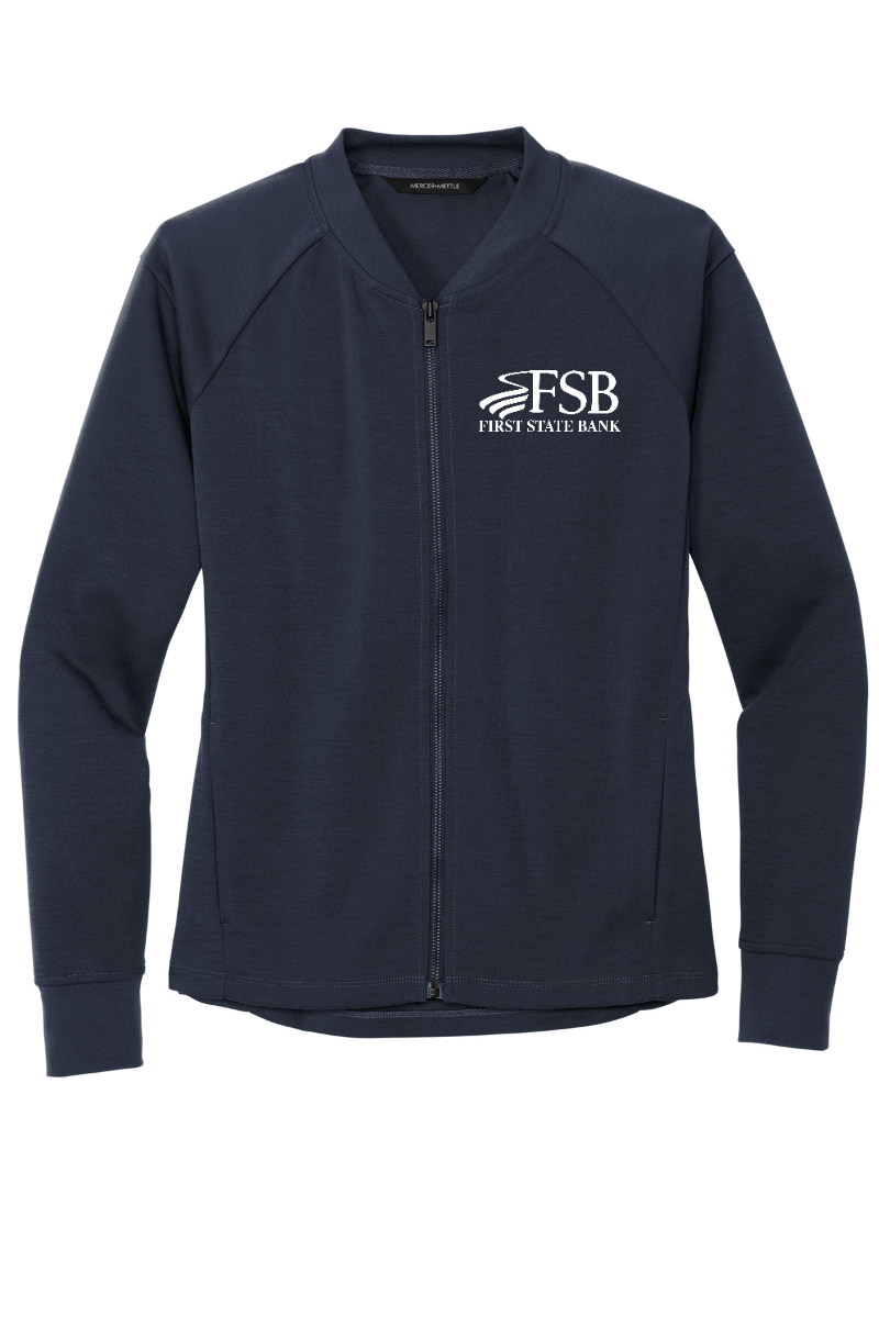 Mercer+Mettle® Women's Double-Knit Bomber - MM3001 - FSB